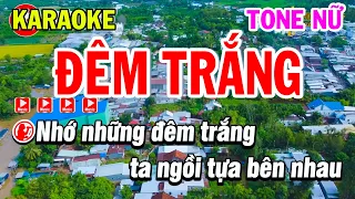 Karaoke Đêm Trắng - Nhạc Trẻ 9x Tone Nữ ( Beat Hay ) - Karaoke Phi Long