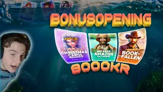 ÖPPNAR 🤑9000KR BONUS HUNT🤑 (Svenska)