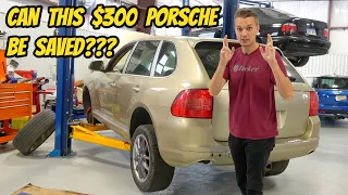 Starting My $300 Porsche Cayenne S After Replacing the Destroyed V8 Engine