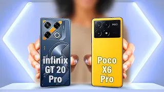 infinix GT 20 Pro Vs Poco X6 Pro ⚡ Full Comparison ⚡ Which is Better?