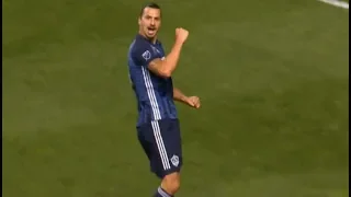 Zlatan Ibrahimovic Winning Goal That Qualify LA Galaxy for Playoffs 2019