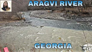 ARAGVI RIVER IN GEORGIA! 🇬🇪 | ESH GURL