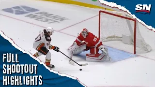 Detroit Red Wings at Anaheim Ducks | FULL Shootout Highlights