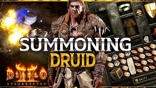 The Summoning Druid - IS IT AS BAD AS EVERYONE says it is?  PTR - Patch 2.4 - Diablo 2 Resurrected