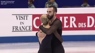 2018 Four Continents - Final group Pairs Short Program (ITA)