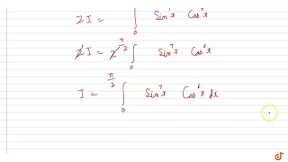 `int_0^pi xsin^7x cos^6xdx`