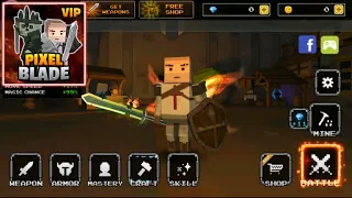 Pixel Blade M/ RPG Minecraft 👌🤩 Gameplay/ Android - iOS