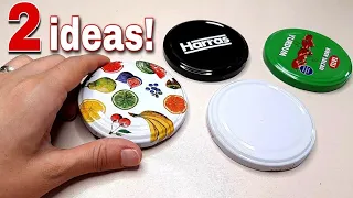 Don't Throw Out the Jar Lids! 👍♻️ Incredibly Good Idea?