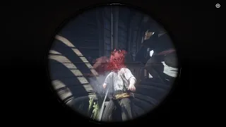 Red Dead 2 - Sniper Gameplay  - Brutal Kills - Funny Moments - Ragdoll Physics Euphoria
