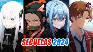 🤩 10 SECUELAS DE ANIME MÁS ESPERADAS DE 2024 | Rincón Otaku