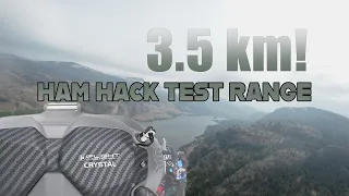Ham Hack range test with DJI V2 and BOB57