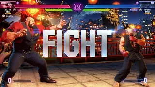 Street Fighter 6 🔥 Snake Eyez ( Ranked#1 Zangief) Vs CeroBlast (Ken)  🔥 Ranked Match's 05-17-2024