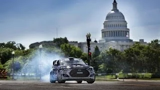 Precision Driver Rhys Millen Takes on Washington, DC - Red Bull Global Rallycross 2014