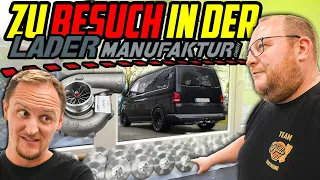 VW T5 mit Porsche TURBO Motor! - Zu Besuch in der LADERMANUFAKTUR! - Flo zeigt sein NEUES Auto!