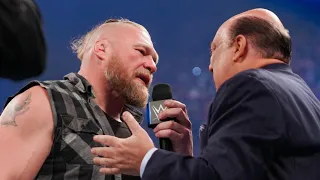 Brock Lesnar returns and attempts to F-5 Paul Heyman: SmackDown, Sept. 10, 2021