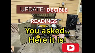 UPDATE- Generator Shed Build (DECIBELS).