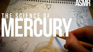 Drawing the first planet: Mercury | soft-spoken ASMR [science, space, astronomy, history]