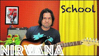 Guitar Lesson: How To Play School by Nirvana