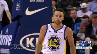 Warriors vs Suns |Stephen Curry Full Highlights