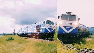 Крутой подъем ТЭ33АС-3005-3009 Бессарабка - Етулия | Diesel locomotives TE33AC-3005-3009 [CFM]