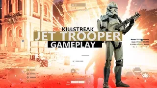 STAR WARS BATTLEFRONT 2 : JET TROOPER GAMEPLAY. KILLSTREAK COMPILIATION. AERIAL