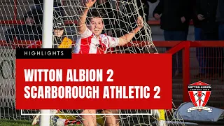 GOALS | Witton Albion 2-2 Scarborough Athletic (29 Jan 2022)