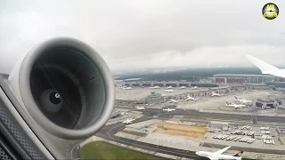 SPECTACULAR Takeoff: Lufthansa CityLine CRJ900 engine vortex & Frankfurt Airport views! [AirClips]