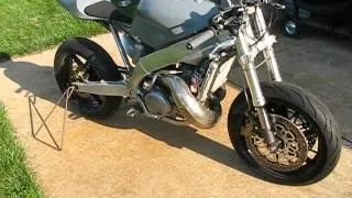 Honda CR500 CAFE RACER CR500AF New Video bobber street fighter GP SBK