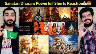 Sanatan Dharam Powerfull Shorts || Hinduism Power Shorts 💪🏻💪🏻 REACTION || Pakistani Reaction