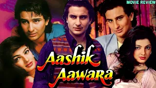 Aashik Aawara 1993 Hindi Movie Review | Saif Ali Khan | Mamta Kulkarni | Kader Khan