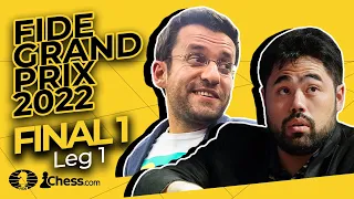 FIDE Grand Prix | Hikaru vs. Aronian Final Game 1 (Leg 1) | Hosts Tsatsalashvili and Naroditsky