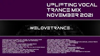 Uplifting Vocal Trance Mix November 2021