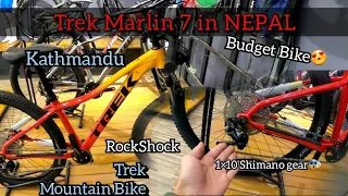 Trek Marlin 7 in Nepal mountain bike😍 Budget and Best bike