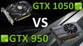 GTX 1050 vs GTX 950 | Comparison & Benchmarks