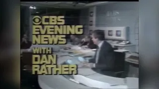 CBS Evening News with Dan Rather - Intro (January 13, 1982)