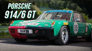 Onboard: Porsche 914/6 GT racing Nürburgring - HQ flat 6 sound