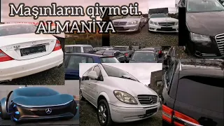 (ALMANİYA). İşlənmiş maşınların qiymətləri.2022.👍