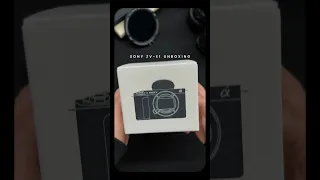 White Sony ZV-E1 Unboxing 🐼