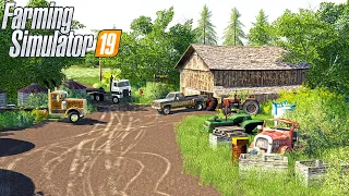 I BOUGHT AN OLD ABANDON FARM YARD | (ROLEPLAY) FARMING SIMULATOR 2019