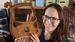19 String Lyre from Amazon: Unboxing and Review