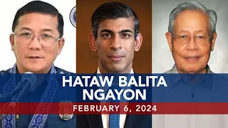 UNTV: HATAW BALITA  |   February 6, 2024