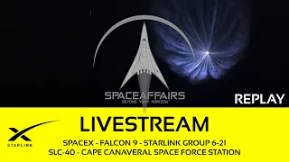 SpaceX - Falcon 9 - Starlink Group 6-21 - SLC-40 - CCSFS - October 5, 2023