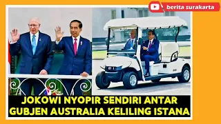 Disopirin PRESIDEN JOKOWI Sendiri, GUBERNUR JENDERAL AUSTRALIA Diajak Keliling ISTANA BOGOR