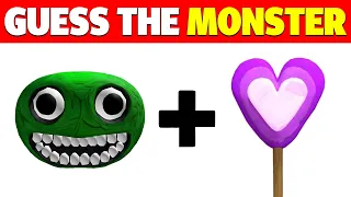 Guess the Monster by Emoji & Voice! | Garten of Banban 7 | Syringeon, Benito, Jumbo Josh