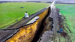 15 Sinkholes Caught Swallowing Things On An Epic Scale