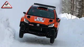 Test Day Rally Sweden 2024 | Georg Linnamäe | Toyota GR Yaris Rally2 [Passats de canto]