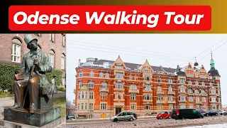 Odense Walking Tour and H.C. Andersens House | Walking in Odense - Denmark 2022