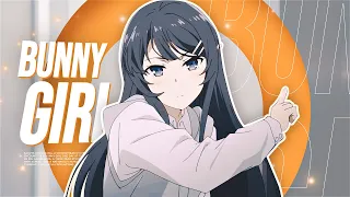 Bunny Girl Senpai (Seishun Buta Yarou) EDIT (AMV) - Chase Atlantic - BEAUTY IN DEATH (4K 60FPS)