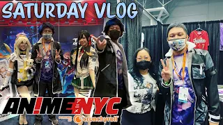 Anime NYC 2022 Saturday Vlog Part 1 ft. Genshin Impact