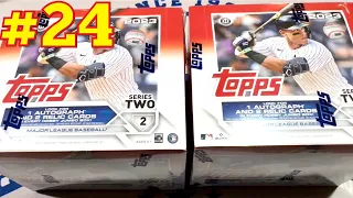 HUGE ROOKIE AUTO!  2023 TOPPS SERIES 2 JUMBO BOX OPENING!  Top 40 Countdown